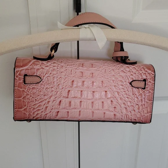 NWT Pink American Bee Purse with crossbody removable strap - Picture 7 of 14